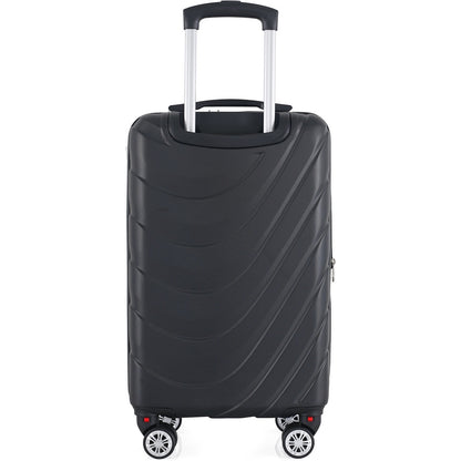Maleta De Viaje Expandible para Cabina de Mano 10kg Tamano S Bin M007 Negro