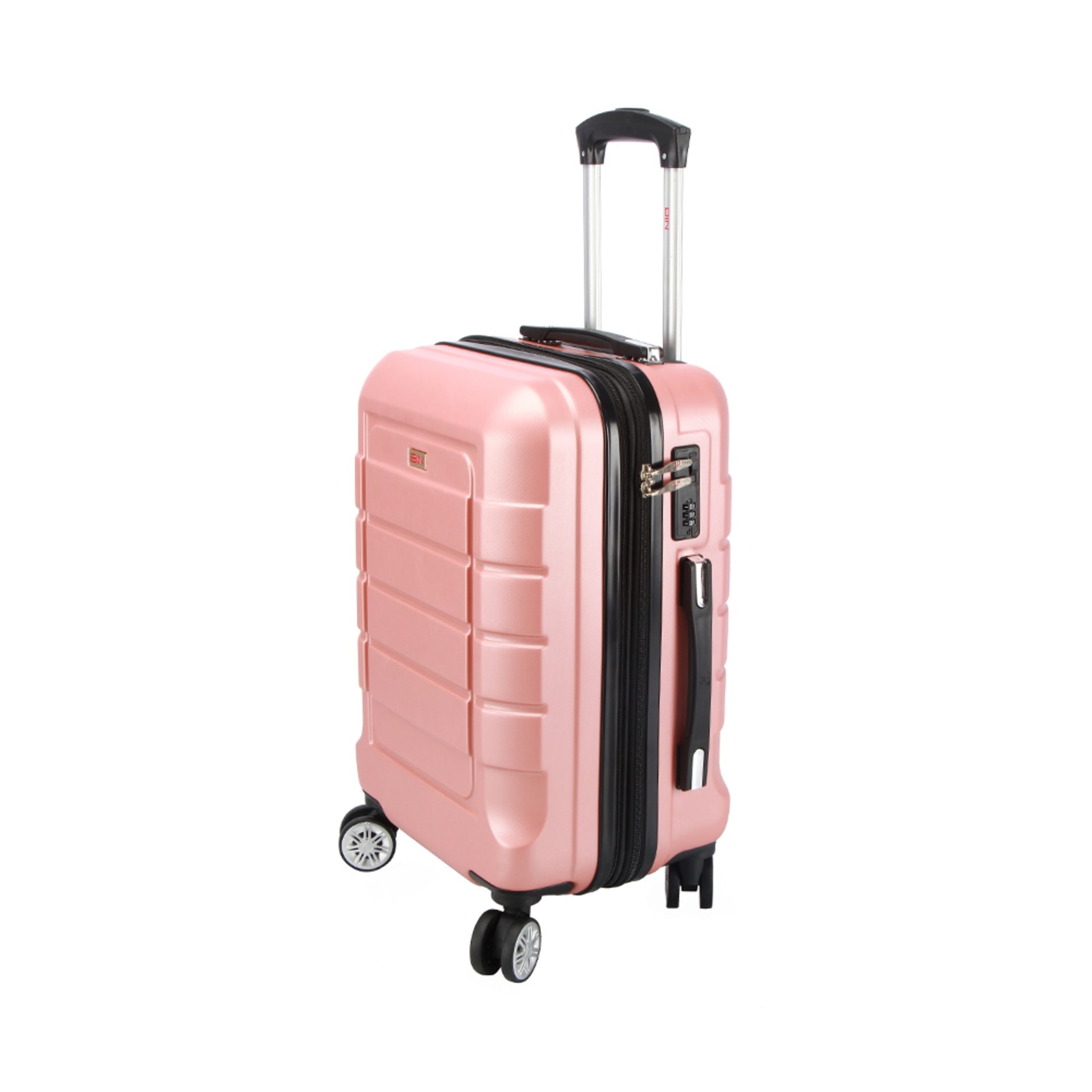 Juego Set Maletas X2 19,24 Pulg Bin M011 Oro Rosa