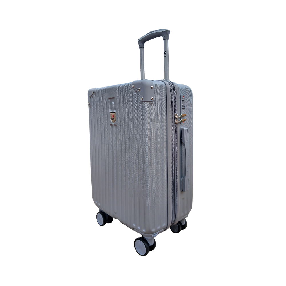 Maleta De Viaje 20 Pulg Expandible Cabina Bin M019 Plata