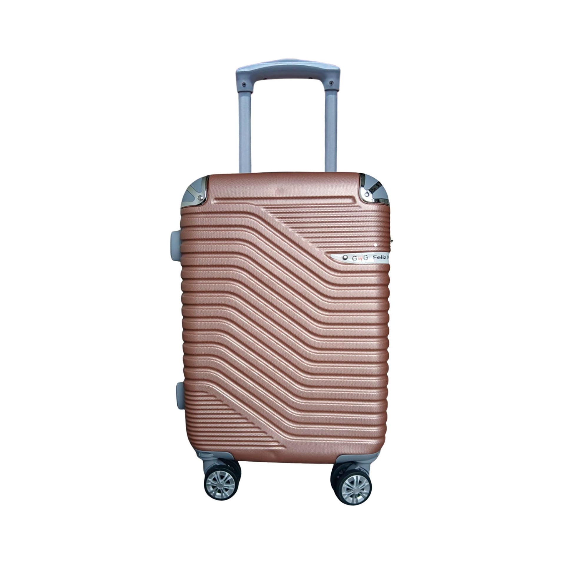 Maleta De Viaje Bin W0025 Dorado 10kg Tamano S 20 Pulg