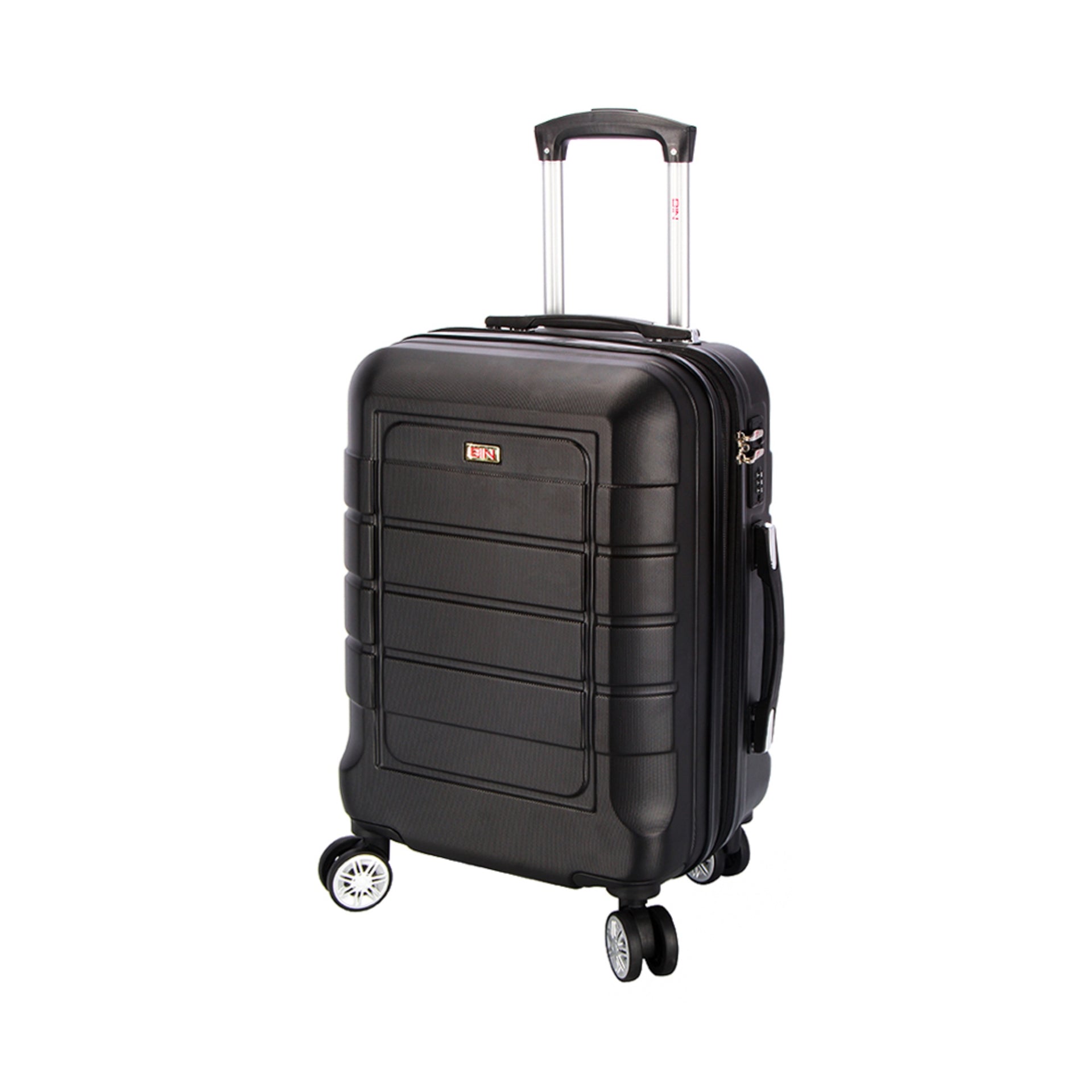 Maleta De Viaje 19 Pulg Expandible Cabina Bin M011 Negro
