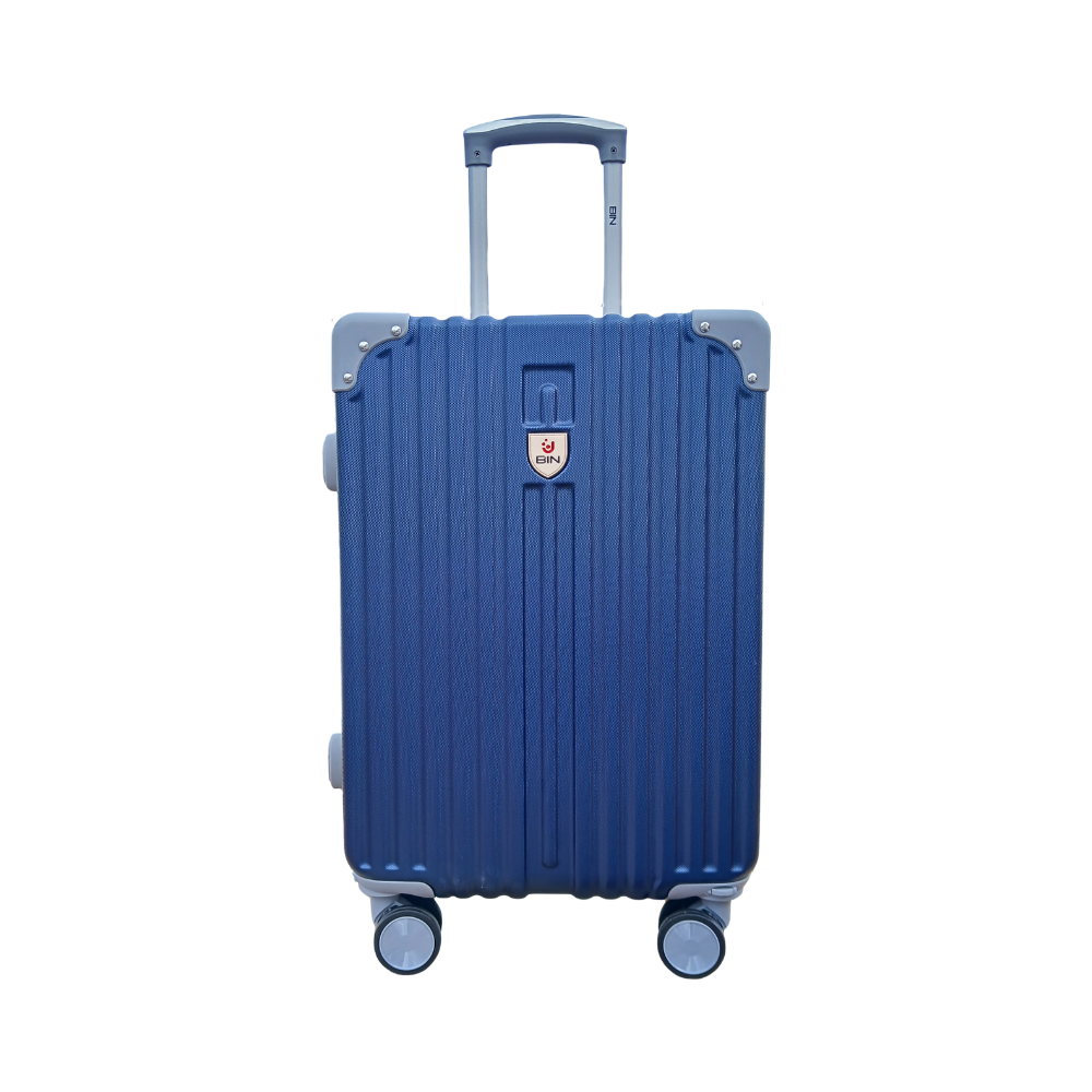 Maleta De Viaje 20 Pulg Expandible Cabina Bin M019 Azul