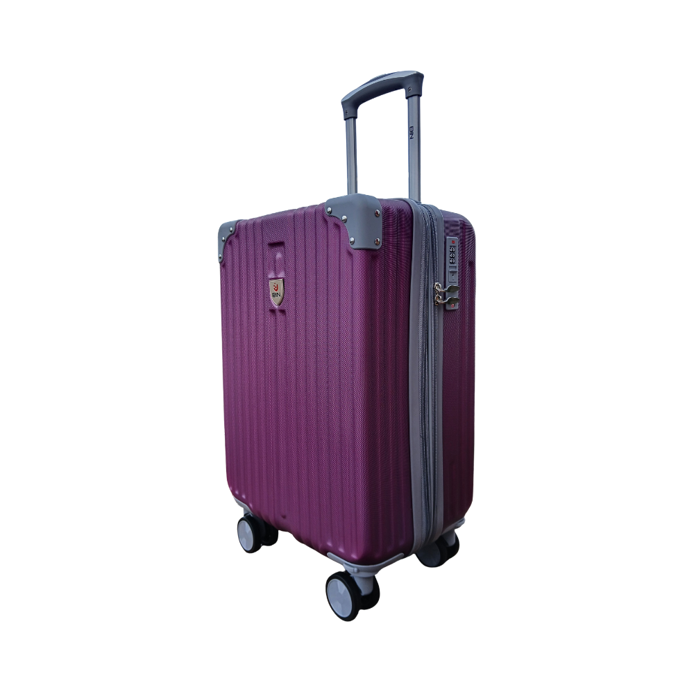 Maleta De Viaje 19 Pulg Expandible Cabina Bin M019 Violeta