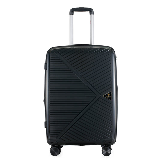 Maleta De Viaje 24 Pulg Mediana Bin M017 Negro