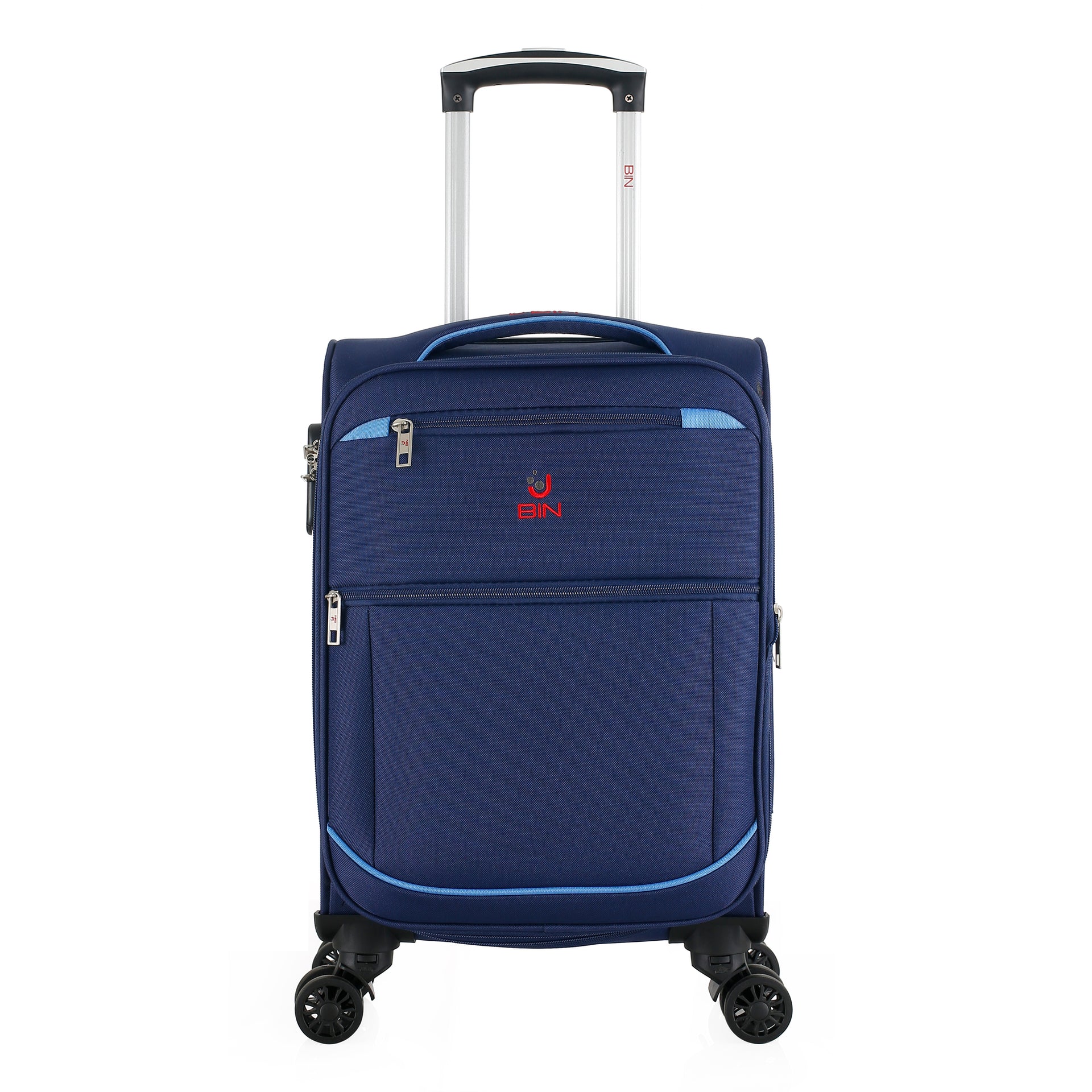 Maleta De Viaje 19 Pulg Expandible Cabina  Bin M015 Azul