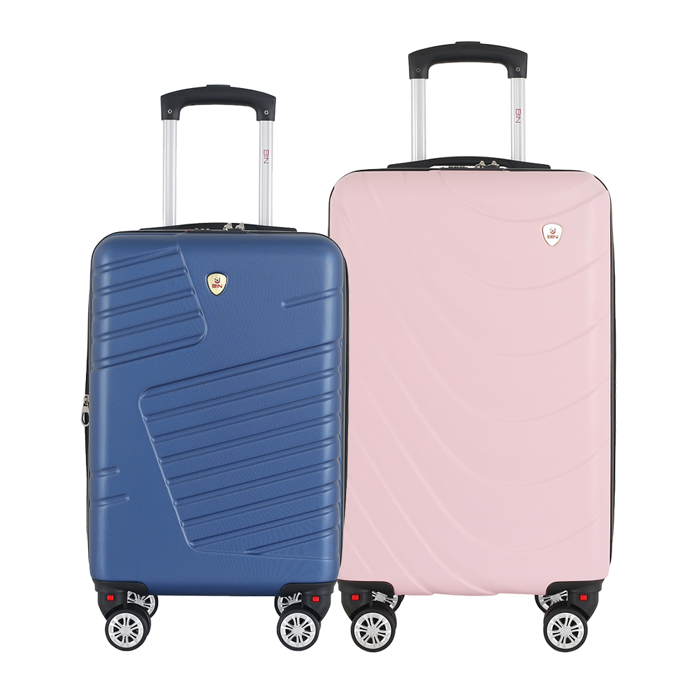 Set Maletas X2 19,20 Pulg Bin M006 Azul - M007 Rosado
