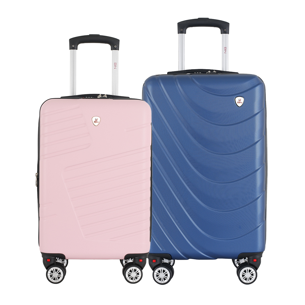 Set Maletas X2 19,20 Pulg Bin M006 Rosado - M007 Azul