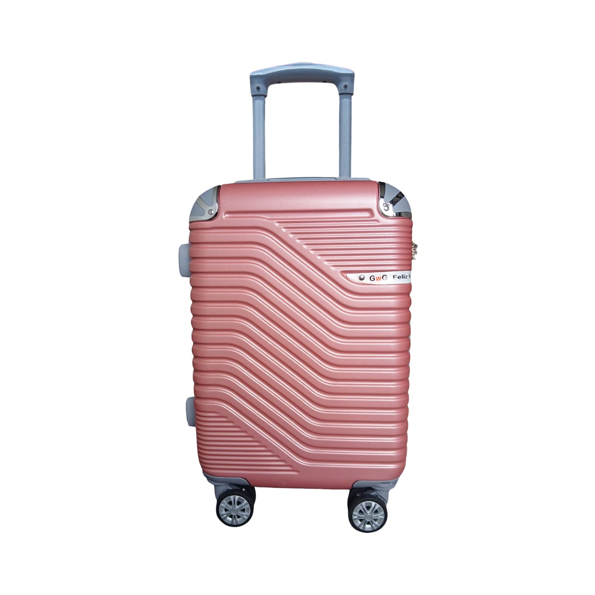 Maleta De Viaje Bin W0025 Oro Rosa 10kg Tamano S 18 Pulg