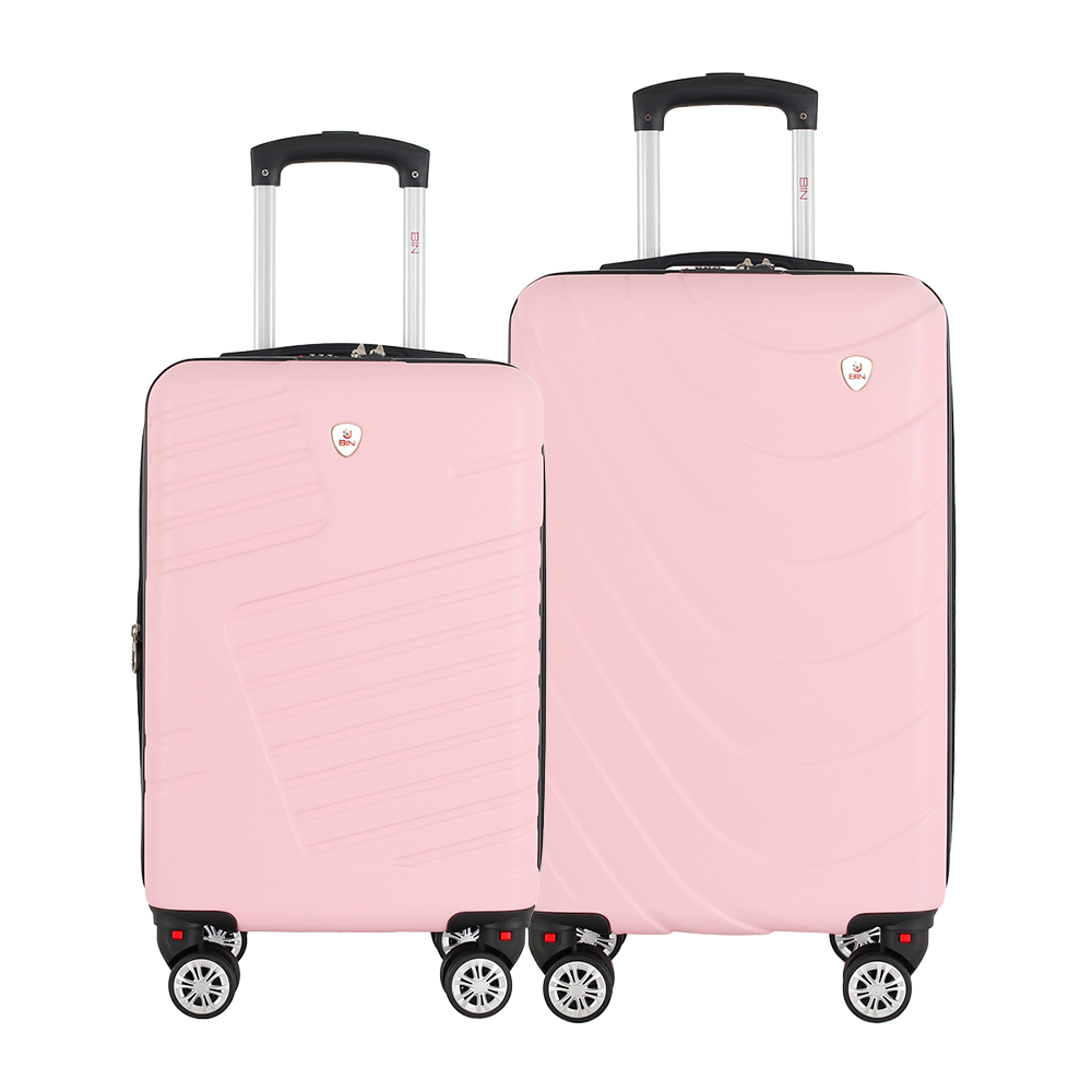 Set Maletas X2 19,20 Pulg Bin M006-M007 Rosado