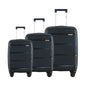 Juego Set Maletas X3 20,24,28 Pulg Bin M018 Negro