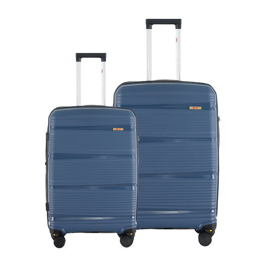 Juego Set Maletas X2 20,28 Pulg Bin M018 Azul
